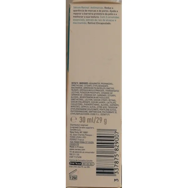 CeraVe Retinol Serum for Post-Acne Marks