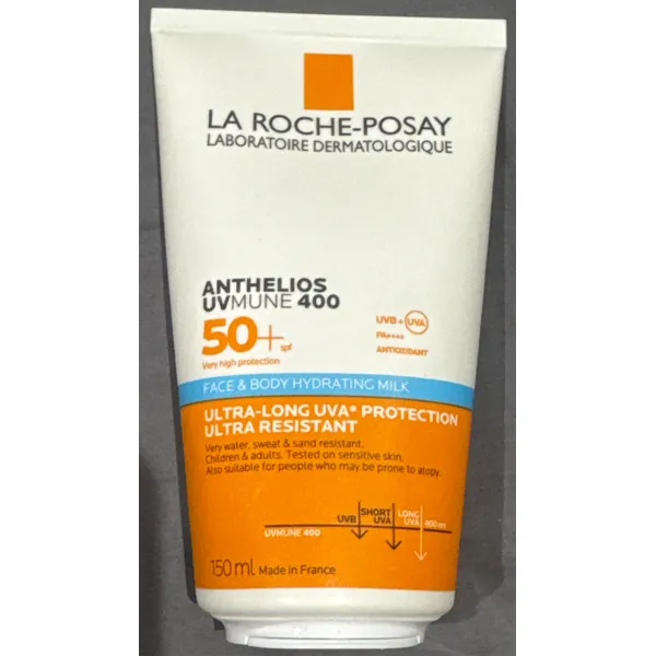 La Roche-Posay Anthelios UVMUNE 400, Face & Body hydrating milk