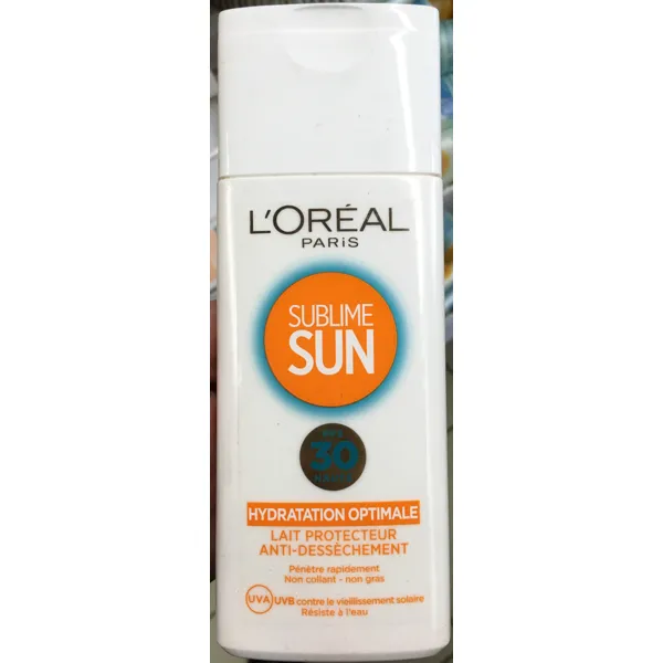 L'Oréal Paris Sublime Sun Anti-Dryness Protective Milk SPF 30