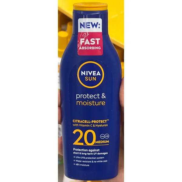 Nivea Protect & Moisture, SPF20