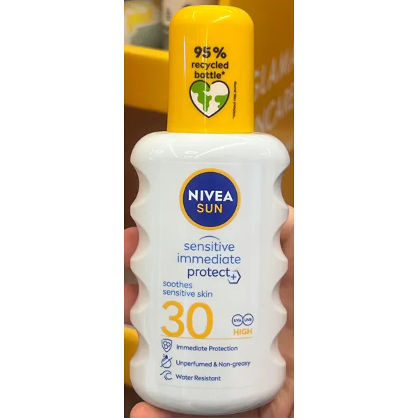 Nivea Sensitive Immediate Protect+, SPF30