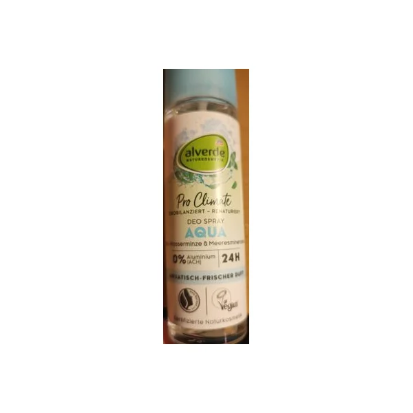 Alverde Pro Climate Deo Spray Aqua