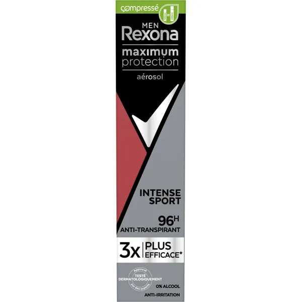 Rexona Rexona Men Maximum Protection Intense Sport Compressed Antiperspirant Spray