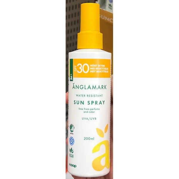 Änglamark Water Resistant Sun Spray, SPF30