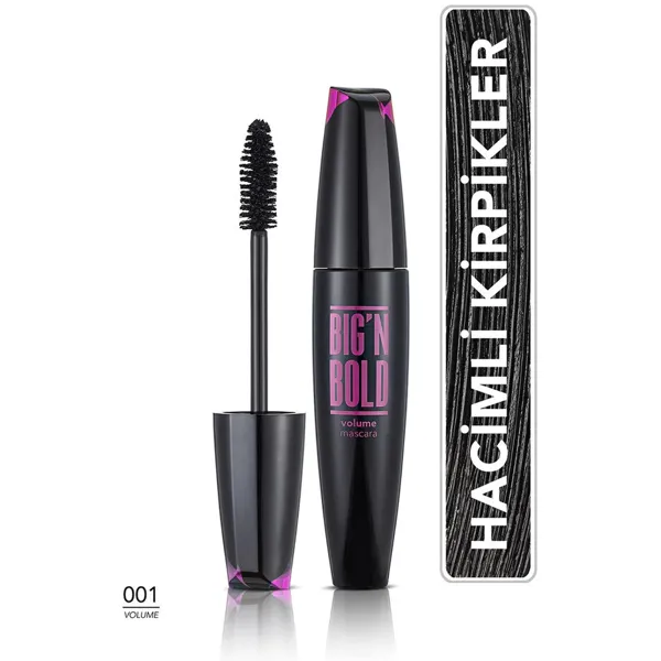 Flormar Flormar Big'N Bold Volume Mascara 001 Volume