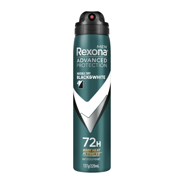 Rexona Rexona Men Advanced 72hr Deodorant Aerosol Invisible Dry