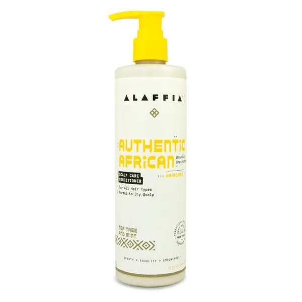 Alaffia Authentic African Scalp Care Conditioner, Soothing Tea Tree & Mint