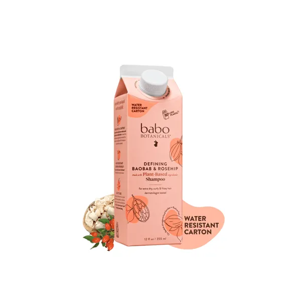 Babo Botanicals Defining Shampoo for Curly, Frizzy hair