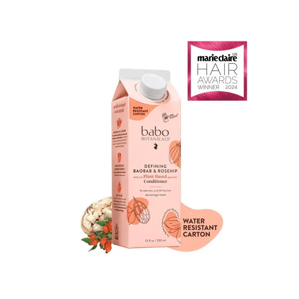 Babo Botanicals Defining Conditioner for Curly, Frizzy hair