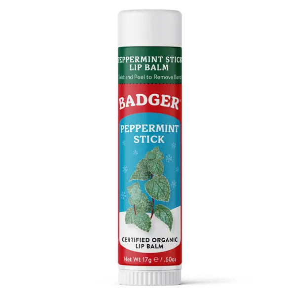 Badger Holiday Jumbo Lip Balm
