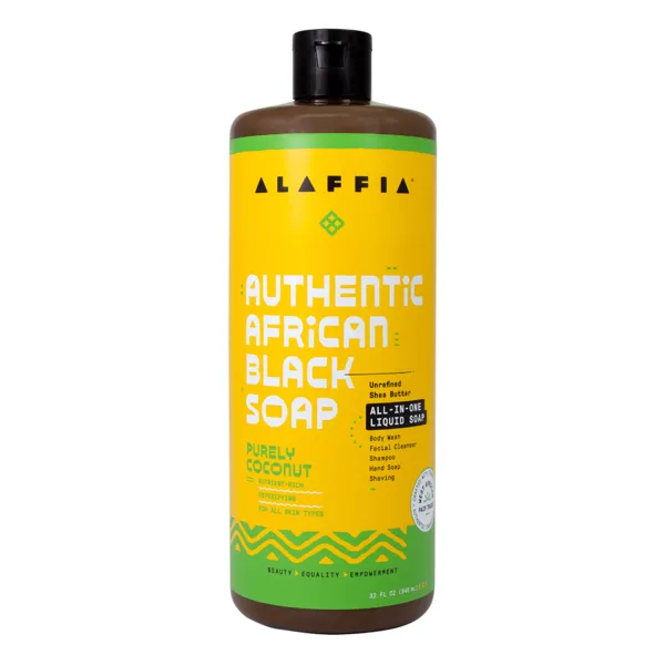 Alaffia Alaffia Authentic African Black Soap Purely Coconut