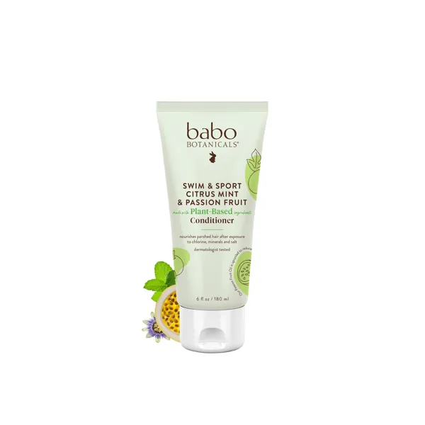 Babo Botanicals Swim & Sport Citrus Mint & Passion Fruit Conditioner