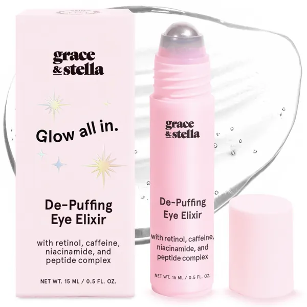 Grace & Stella De-Puffing Eye Serum Roller