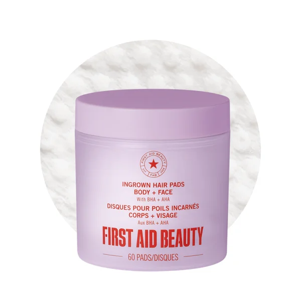 First Aid Beauty Ingrown Hair Pads with BHA + AHA